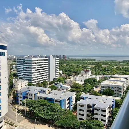 Apartamento Cb1428 Hermosa 2 Camas Frente Al Mar Crespo Cartagena